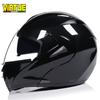 VIRTUE Motorsport Electric Non Motorcycle Helmet Men's Half Helmet Double Lens Full Helmet Running Helmet Carbon Fiber Pattern Road