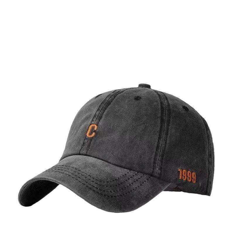 Spring and summer hats men's and women's versatile fashion visor tongue hat outdoor tide leisure sports baseball cap autumn