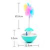 1Pc Tumbler Cat Toy Feather Teasing Cat Toy Bell