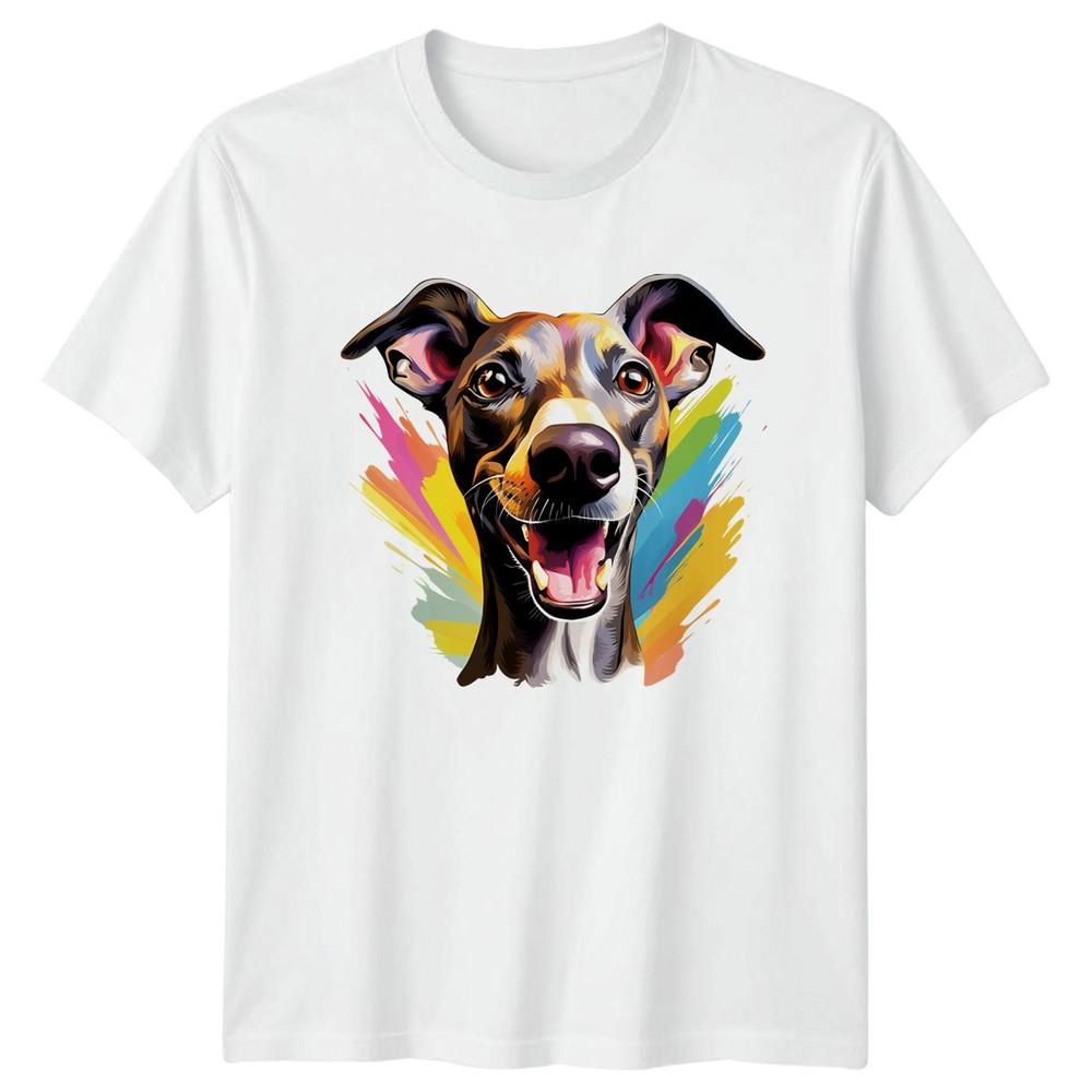 Greyhound Whippet Dog TShirt Pet Lover Gift For Him And Her
