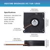 Gdstime 12032 DC 12V 4-контактный FG PWM Функция Двойной шарикоподшипник 120 мм 120x120x32 мм 12 см Центробежный турбинный вентилятор охлаждения