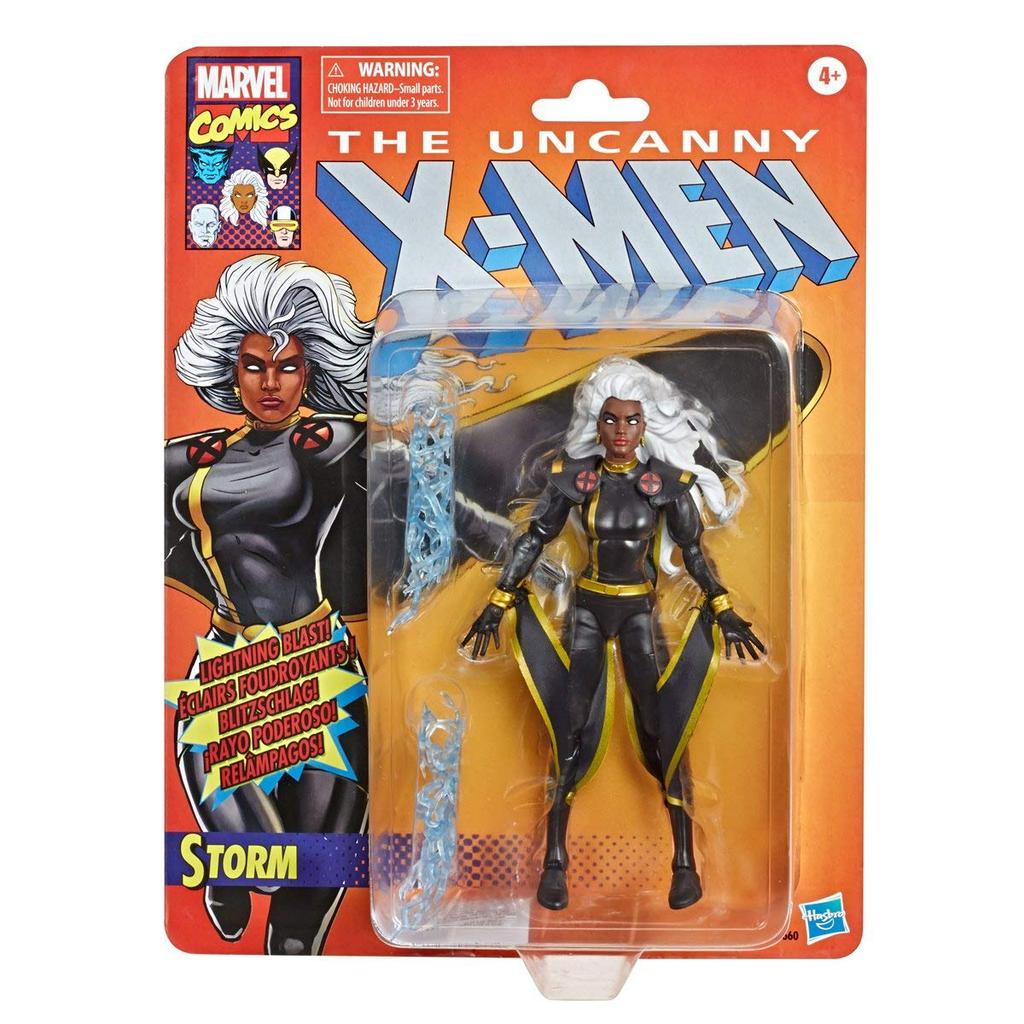 Hasbro Marvel Legends Retro Package 6inch Action Figure Storm Costume 2022 MARVEL LEGENDS RETRO SERIES 6inch STORM Outfit Marvel Legends ML Vintage