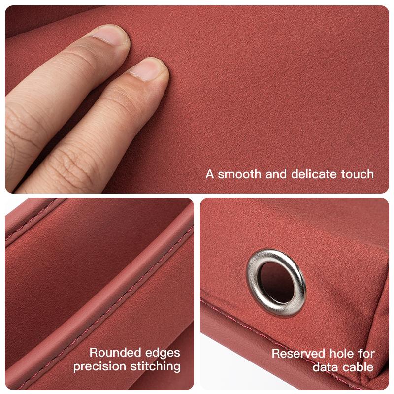 Car Seat Gap Storage Box Suede Organizer Case For Volvo V60 V40 XC90 S60 C30 XC60 V50 V70 S90 Olestar AWD XC40 S80 Auto Supplies