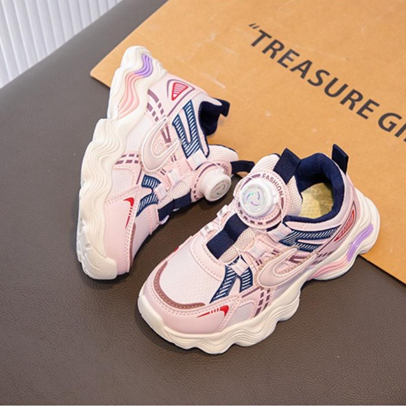 2025 Autumn New Kids Sneakers Fashion Versatile Girls' Casual Shoes Soft Soled Boys' Shoe Comfort Breathable Girls Sports Shoes