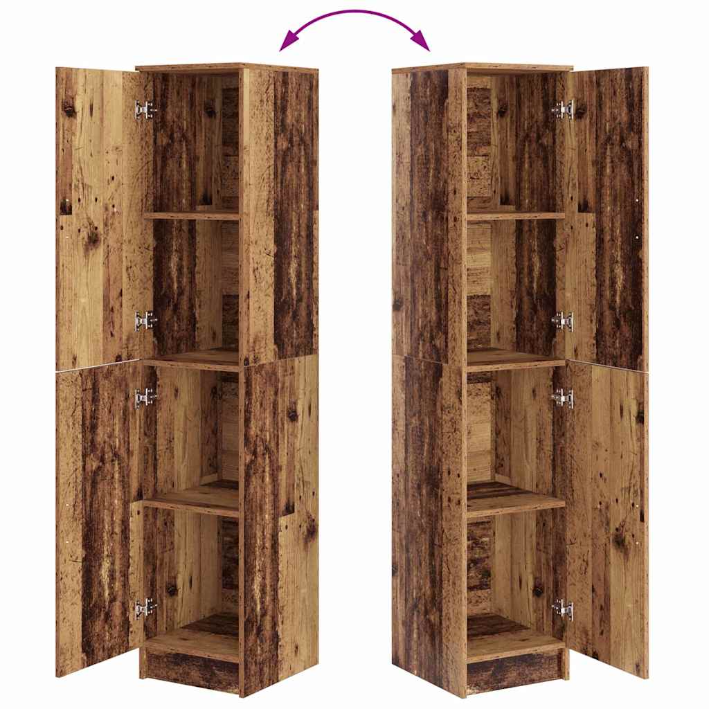 Highboard Reclaimed Wood 35 x 39 x 168 cm