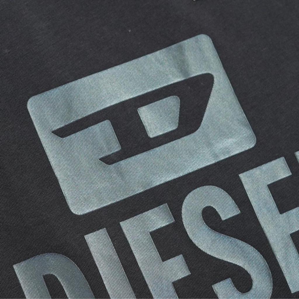 Diesel Mens Monotone Logo T-Shirt