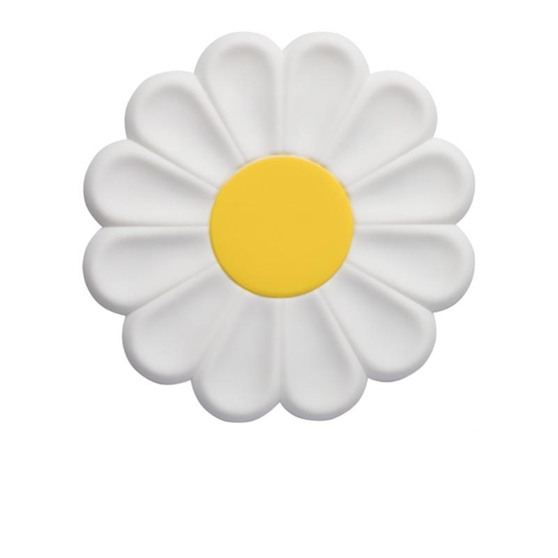 Силиконовая подставка "Ромашка" Утолщенная Нескользящая Защищающая от ожогов Жаростойкая Изоляционная подкладка Подставка под кастрюлю