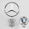 Zinc Alloy Car Front Hood Emblem Bonnet Label Badge Decal For Mercedes Benz C E S Class W204 W205 W212 W213 W211 W220 W222 W223 BK1