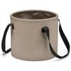 Collapsible Bucket 5 Gallon Multifunctional Portable&Folding Bucket Water Storage Wash Basin for Camping Fishing Hiking Tra