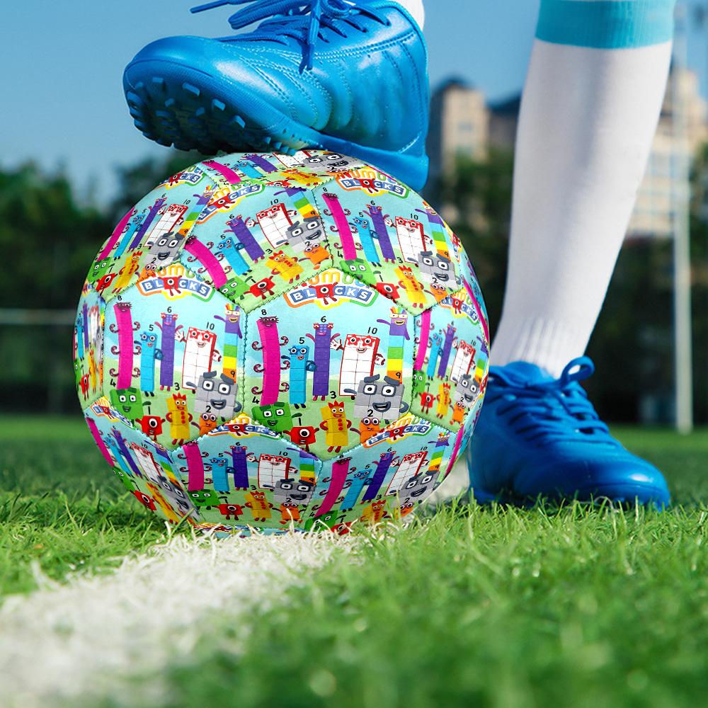 Numberblocks Theme Size 5 Soccer Ball, Suitable for Both Indoor and Outdoor Matches, a Gift Suitable for Everyone.