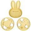 Character Curry Rice and Vegetable Cutter Set (3-Piece Set) Miffy, Made In Japan (LCR3-A)