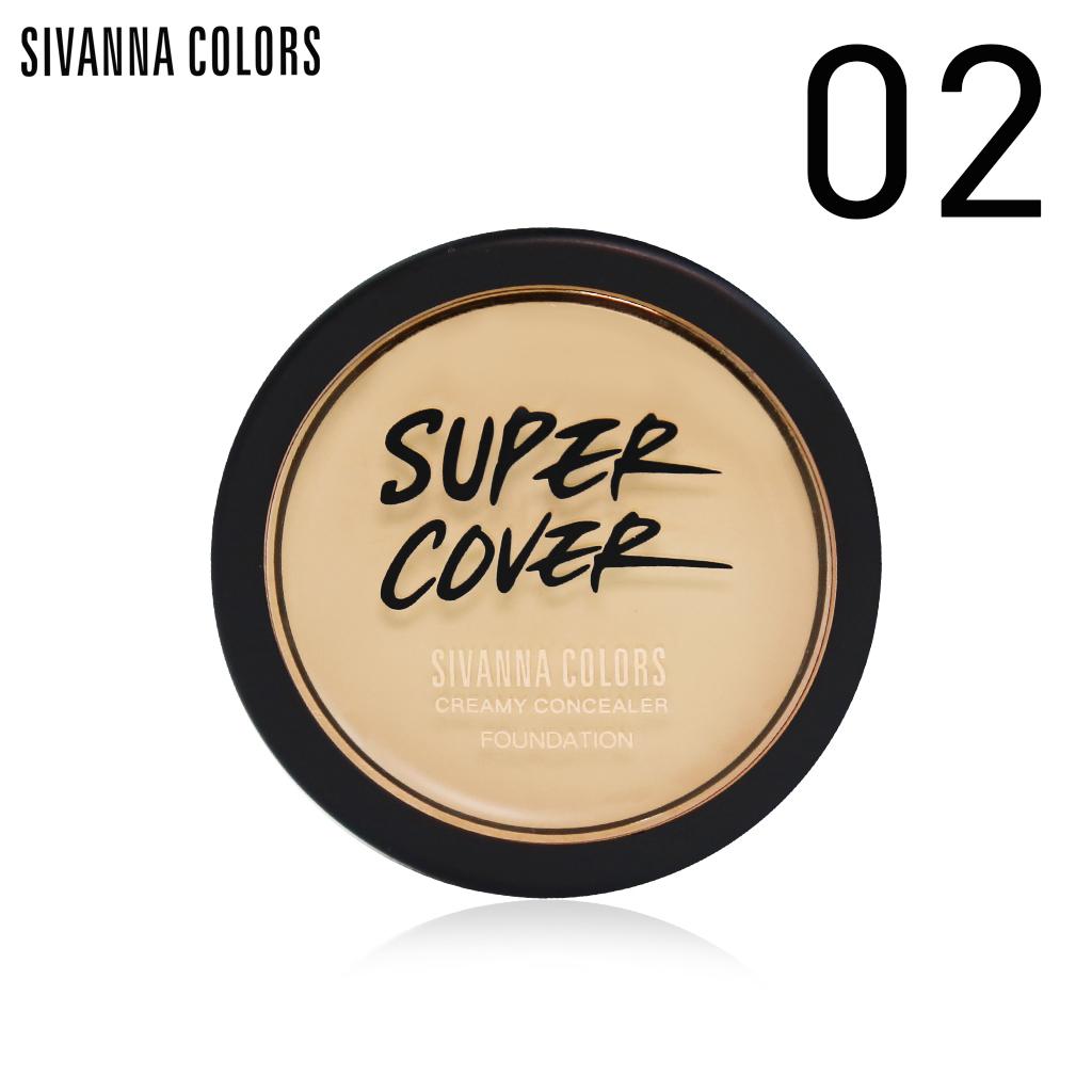 Sivanna Colors Кремовая консилерная основа UV25 №01 - 03 14 г. HF6051 - Тайская косметика для макияжа