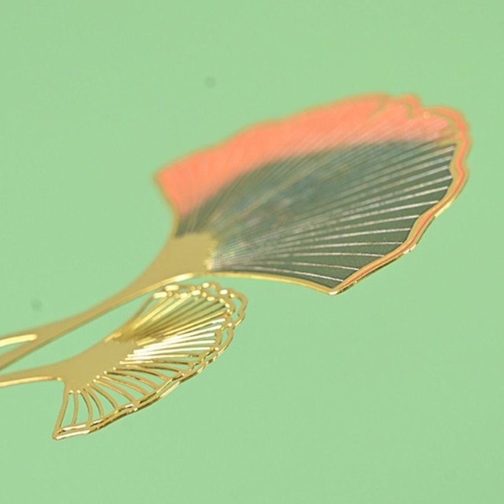 Металлическая закладка-подвеска Лист лотоса Роза Закладка Новогодний подарок Закладка Лист лотоса Маркер страницы