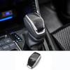 For Toyota Grand Highlander 2024 2025 ABS carbonfiber black chrome Gear Lever Head Shift Knob Handle Cover interior accessories