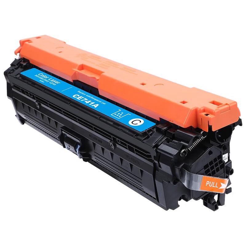 DEYIN CE740A/307A Compatible High-Capacity Cyan Toner Cartridge