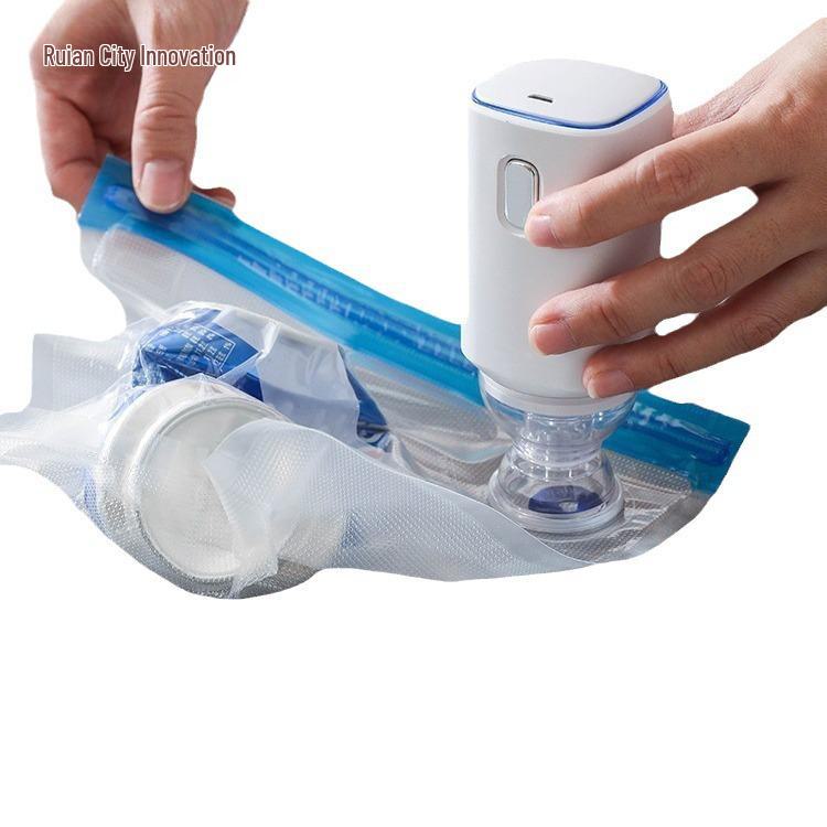 Портативный USB-мини-вакуумный упаковщик для домашнего использования