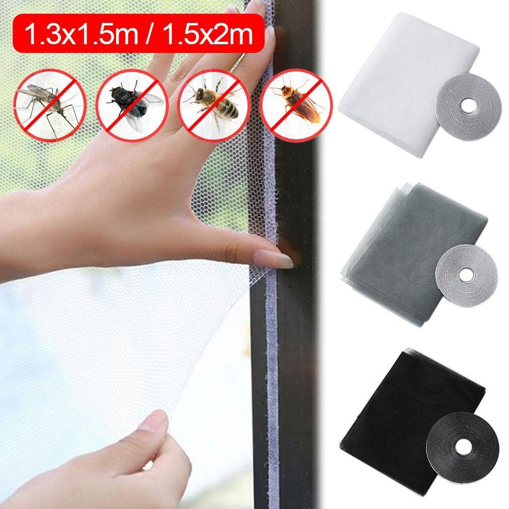 Fly Removable Window Protector Window Nets Window Mesh Net Mosquito Netting Screen Curtain