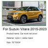 Сетчатый органайзер для багажника автомобиля с 4 крючками для Suzuki Vitara LY 2016 2018 2015-2025 2025 Прочная нейлоновая сетка для груза Эластичные автомобильные аксессуары для багажа