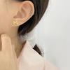 Bow Earrings Light Luxury High-end Diamond Earrings Niche Design New Style for Women