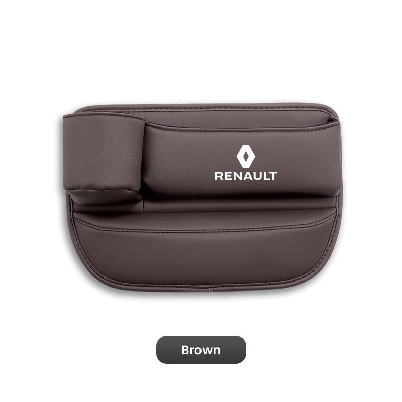For Renault 2026 New Hub Caps Car Interior Seat Gap Storage Box Organizer With Cup Holder For Renault Clio Megane Espace QM6 ZOE