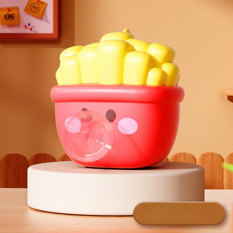 Игрушки для снятия стресса Мультяшная еда Pop Bubble Игрушки-сквиши Снимают тревогу Игрушка-выдуватель пузырей Подарки для Мальчика Девочки Детей Взрослых