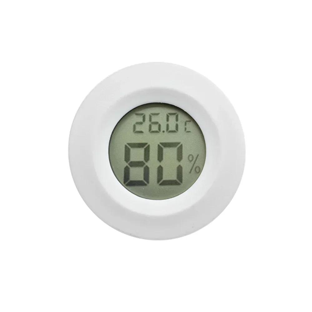 Мини ЖК-круговой электронный термометр и гигрометр Холодильник Термогигрометр Цифровые термометры Инструменты Бытовая техника