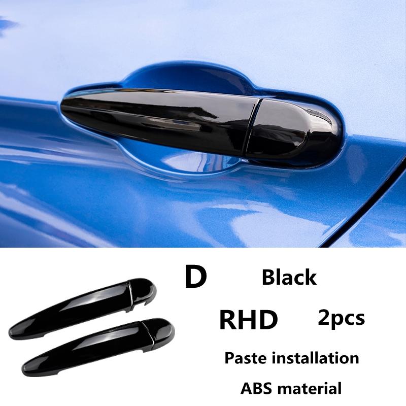 LHD RHD карбоновая внешняя дверная ручка, накладки для BMW F30 F31 F32 F33 F34 F36 E70 E71 E84 F25 F26 F20