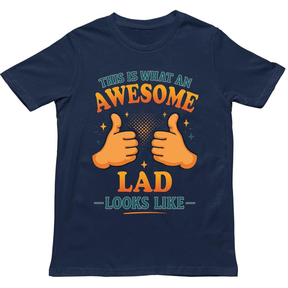 This Is What An Awesome Lad Looks Like T Shirt Gift For Unisex Unisex Kids