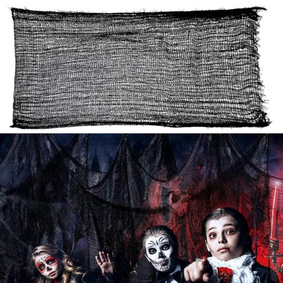 Halloween Creepy Cloth Halloween Decoration Scary Spooky Fabric Gauze DIY Prop Haunted House Supplies AVE