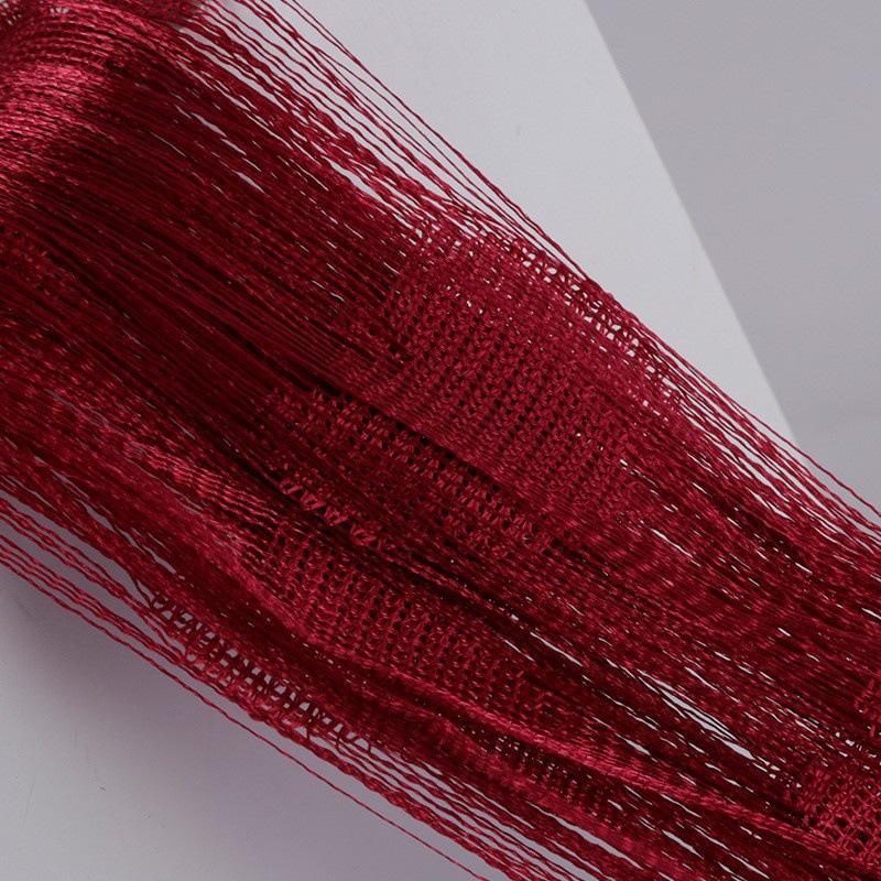 Романтическая проволочная занавеска для двери «Любовь», 1 м x 2 м, декоративная перегородка