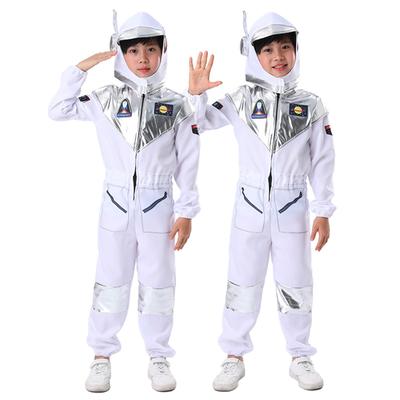 Космический костюм астронавта Костюм для Хэллоуина Косплей для мальчиков и инопланетный пилот Идеально подходит для Хэллоуина Школьных культурных и театральных костюмов Детский