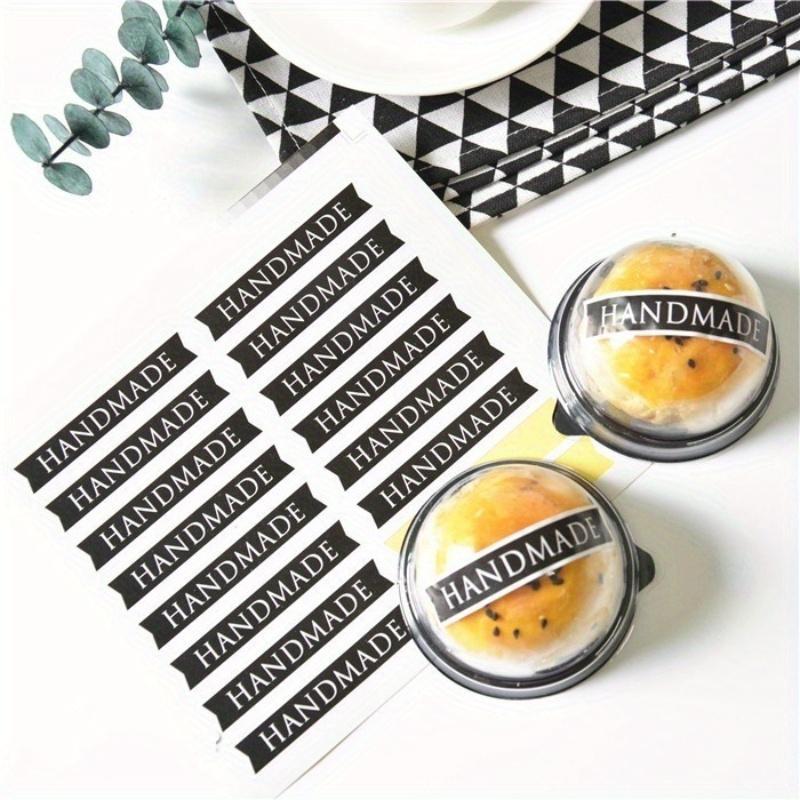 Элегантные декоративные наклейки для коробок для выпечки — разнообразные дизайны для упаковки тортов, печенья и кондитерских изделий