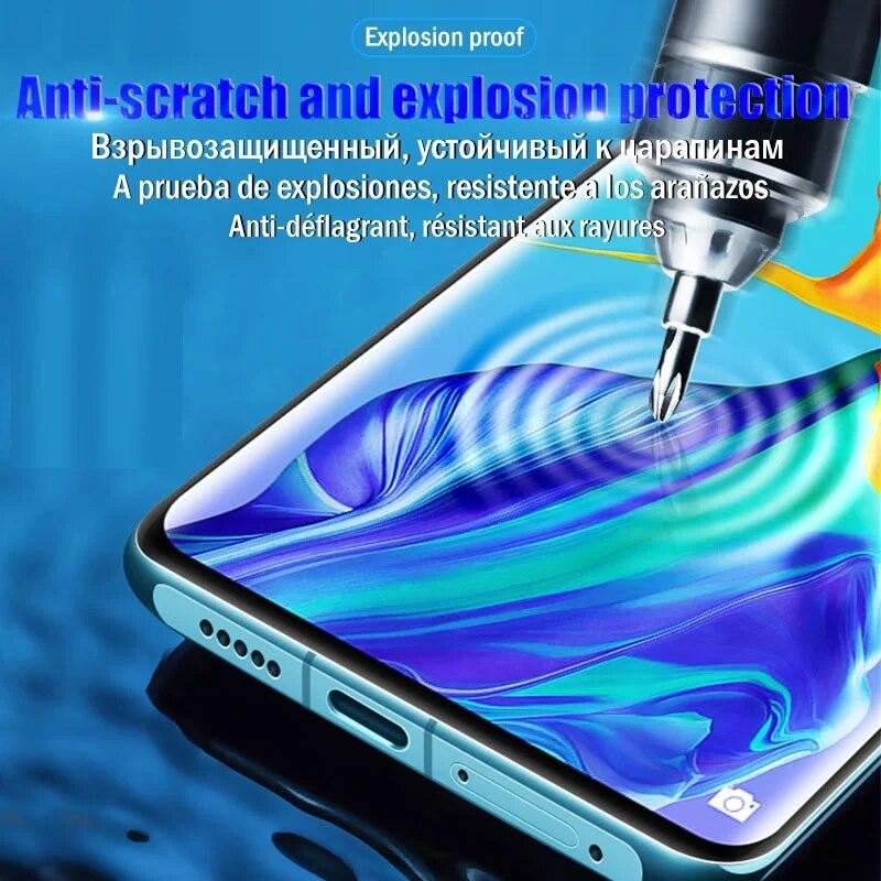 3PCS Protective Film On The For Huawei P8 P9 P10 P20 Lite Screen Protector For Huawei P20 Pro P9 P10 Plus Hydrogel Film Case
