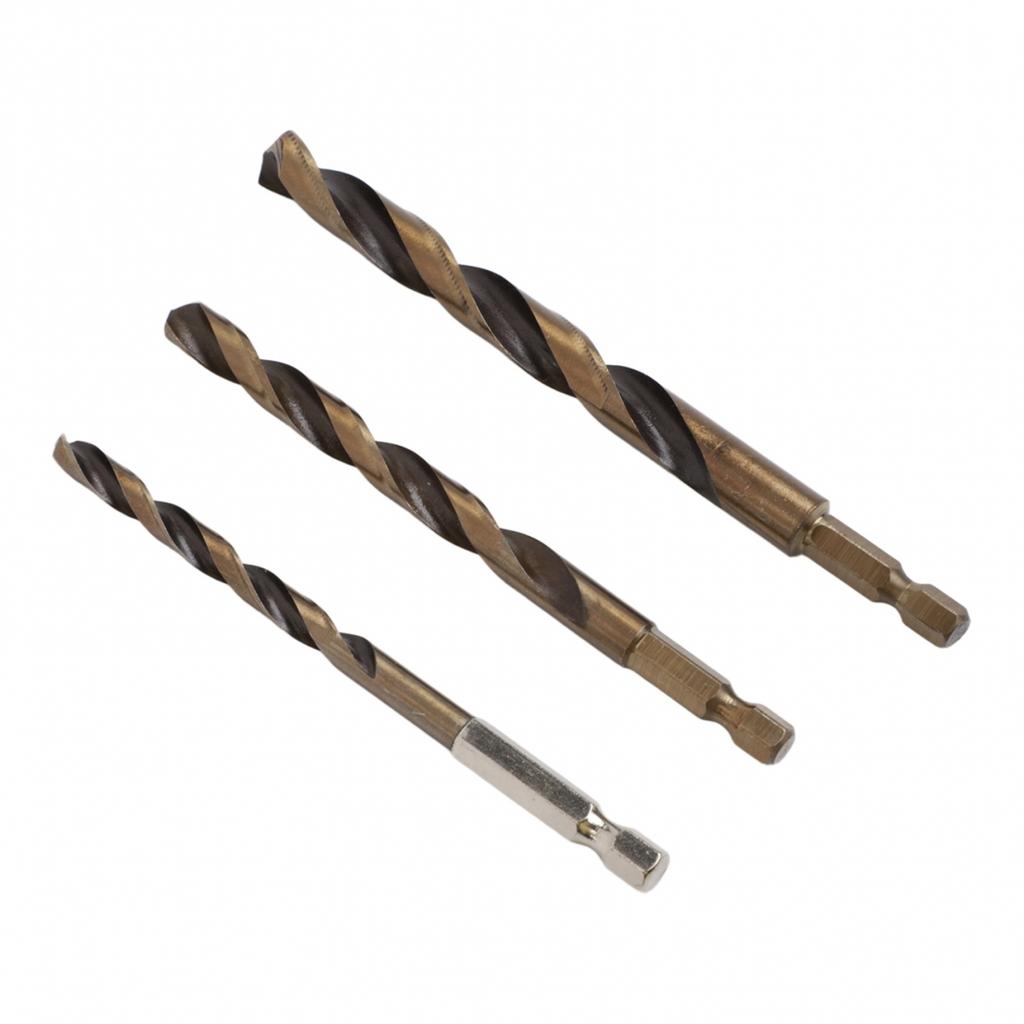 6 шт. сверл HSS с шестигранным хвостовиком 1/4 дюйма 3 4 5 6 8 10 мм для DIY сверления