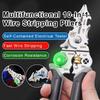 Non-slip Electricity Measurement Pliers Intelligent Wire Stripper Crimper  Appliance Repair
