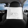 Car Tissue Box Holder Center Console Armrest Napkin Case With Fix Strap For Tesla Model 3 X Y S 2017-2019 2020 2024 2024 2024