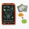 Magic Slate for Writing and Drawing Monochrome 10 Inches (Orange)