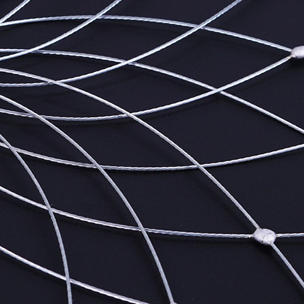 Saltwater Fishing Crab Trap Stainless Steel Cage Adjustable Crab Trap Cage With Auto Deploying Fishing Gear Accessory