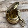 Vintage Handmade Brass Pocket Compass – 5 Cm Diameter, Steampunk Style, Travel Essential