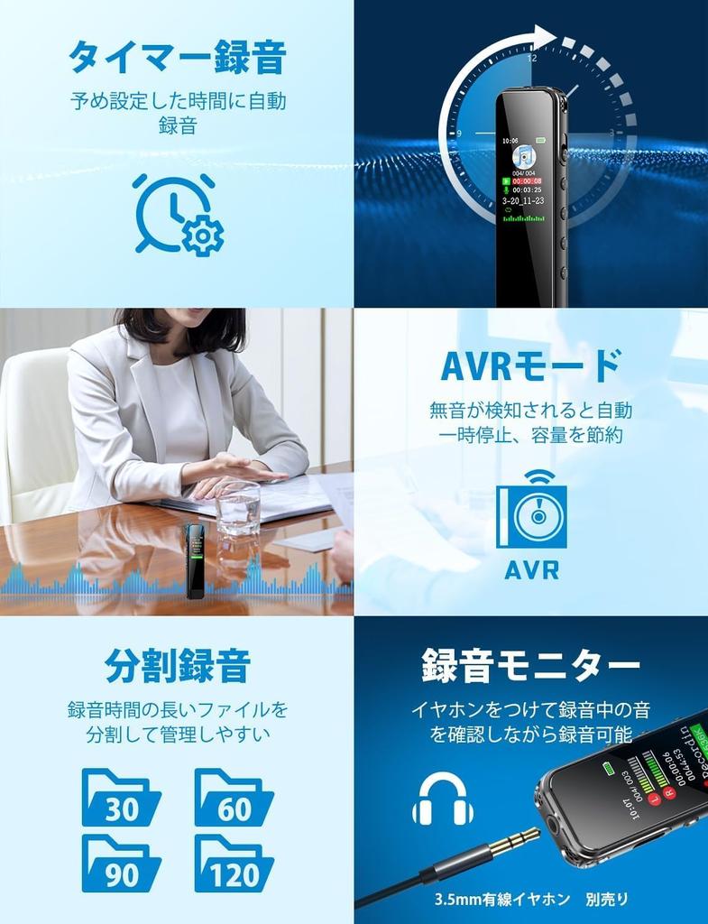 Голосовая микросхема малого размера 32 ГБ, большой звук 1536 кбит/с, 42 часа непрерывной работы, компактный ЖК-дисплей, голосовой AVR-таймер записи, переменная скорость, повтор пароля, шумоподавление