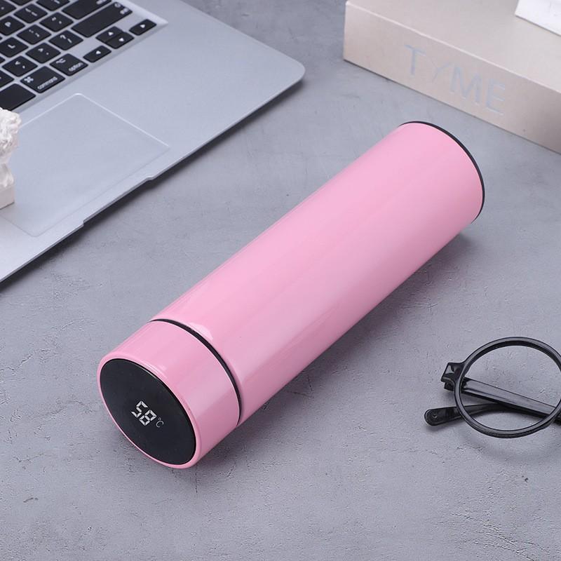 Двухслойная термокружка из нержавеющей стали, подарочная кружка, автомобильная кружка для воды из нержавеющей стали 304, дисплей температуры, бизнес