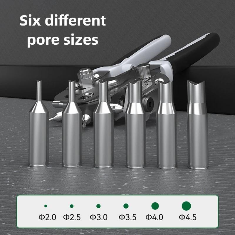 Multi-function Punching Pliers Household Hole Punching Machine Professional Puncher Pliers Belts Watch Straps Holes Puncher