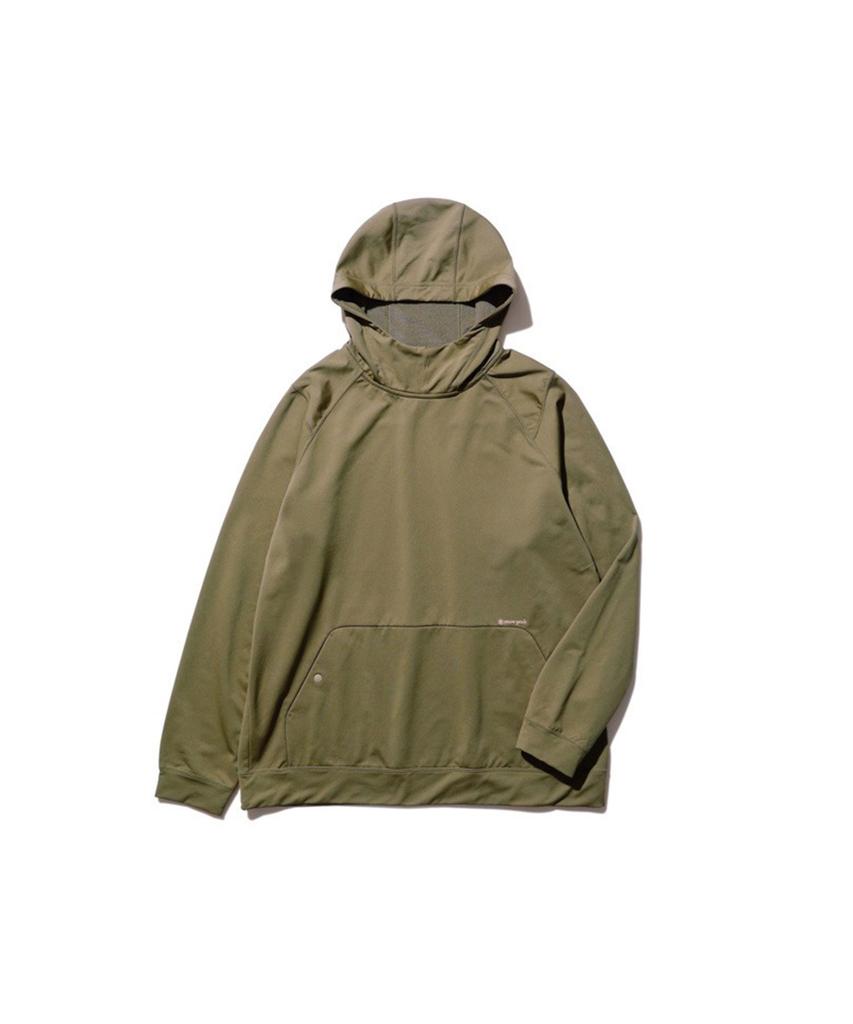 Парка с капюшоном Snowpeak Air Dry Sweat - Хаки / Sw-23Su007Kh