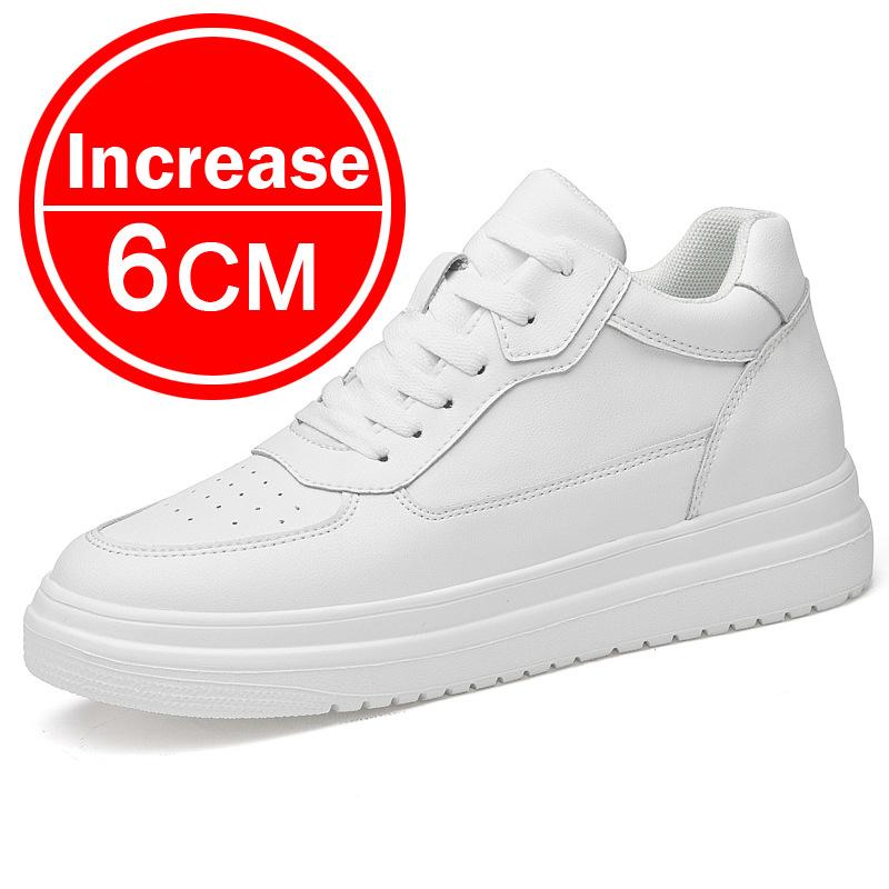 Genuine Leather Elevated Elevator Shoes, Elevated Shoes, Men's Insoles 6/8CM Men's Sports Shoes, Sport Zapatos Para Hombre36-46