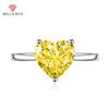 Heart Resizable Rings For Women Zircon Engagement Party Fine Jewelry Gift