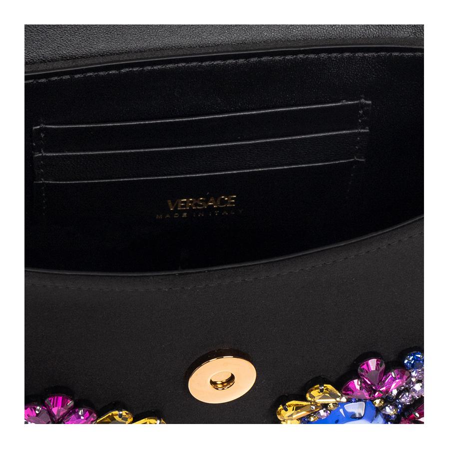 Versace Мини-сумка La Medusa Черный/Золотой Женские сумки 1003016-1A04293-1B00V