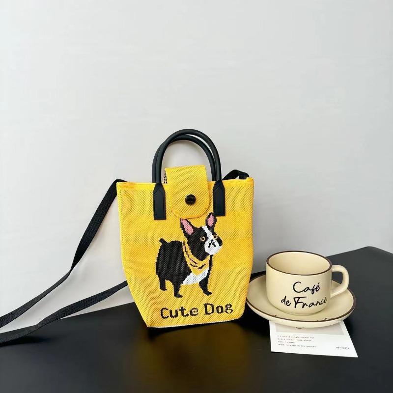 Премиальный sense ns сумка для мобильного телефона новая мультяшная вязаная сумка нишевая универсальная сумка-мессенджер кошелек для мелочи