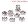 10 шт. Миниатюрные сферические подшипники из углеродистой стали с глубокими канавками 695Zz