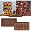 Silicone Chocolate Mold Deep Bar Moulds for Protein Energy Bars DIY Baking Reusable Non-Stick Easy Clean Food Grade Kitchen Tool