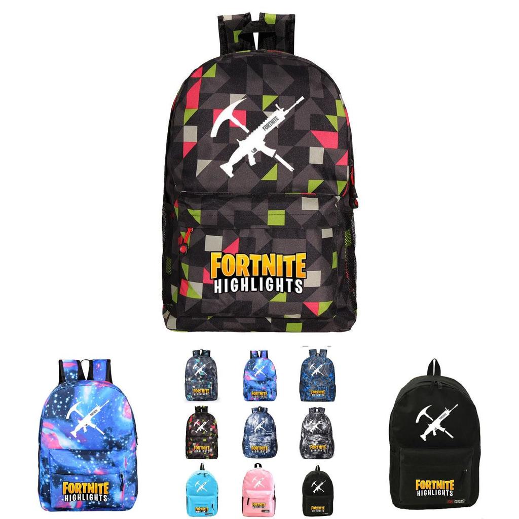 Рюкзак Fortnite большой вместимости, холщовая школьная сумка из дышащего материала